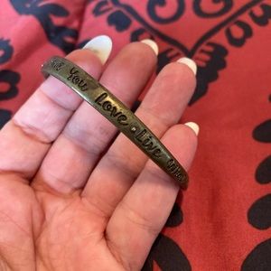 Live What You Love bangle